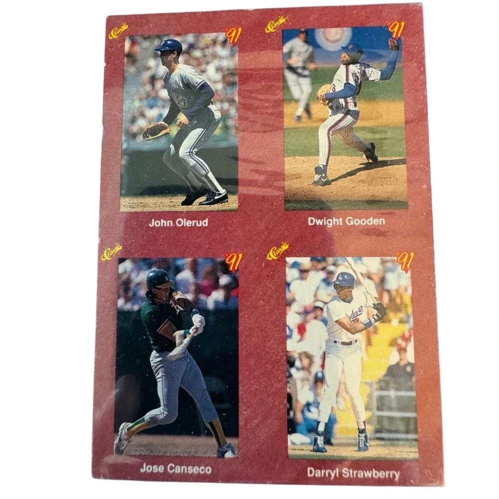 Classic‎ Baseball 1991 Trivia Cards MLB Factory Sealed Strikeout Kings Set 1991